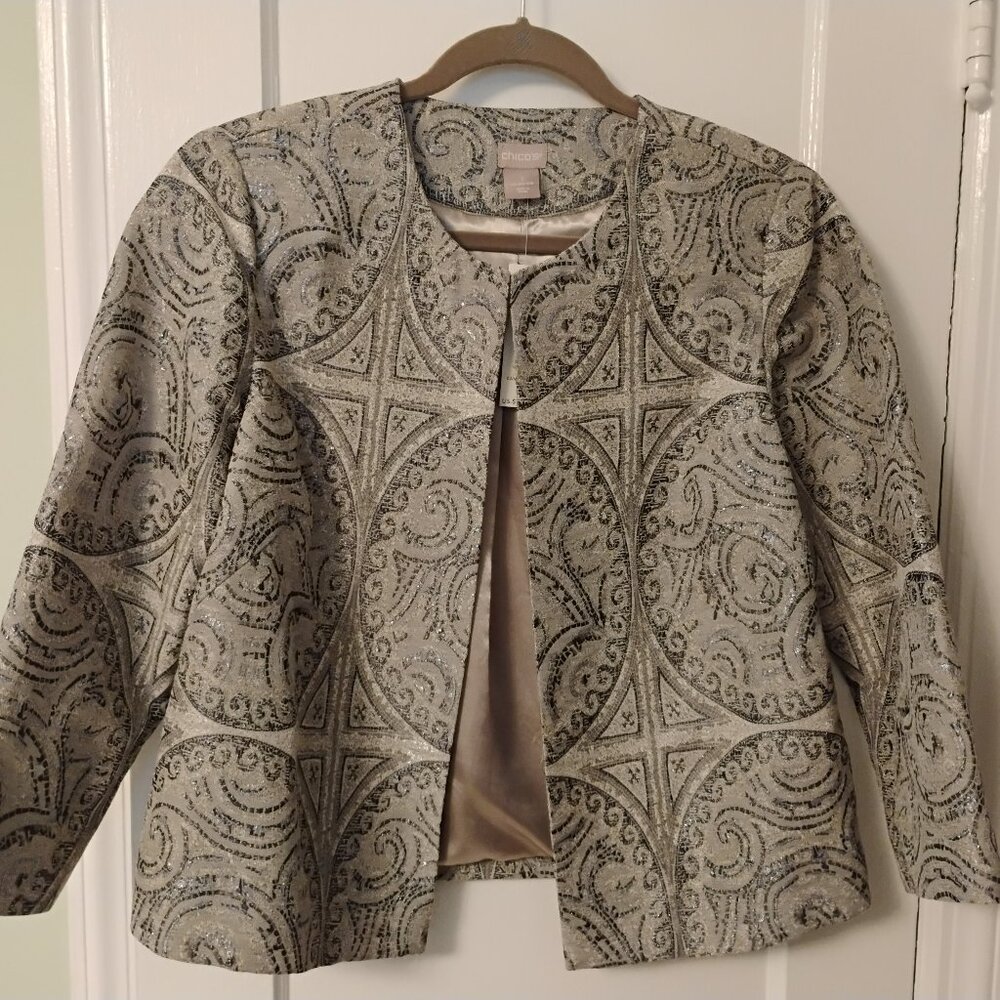 Chico's Fancy Jacket Size 1